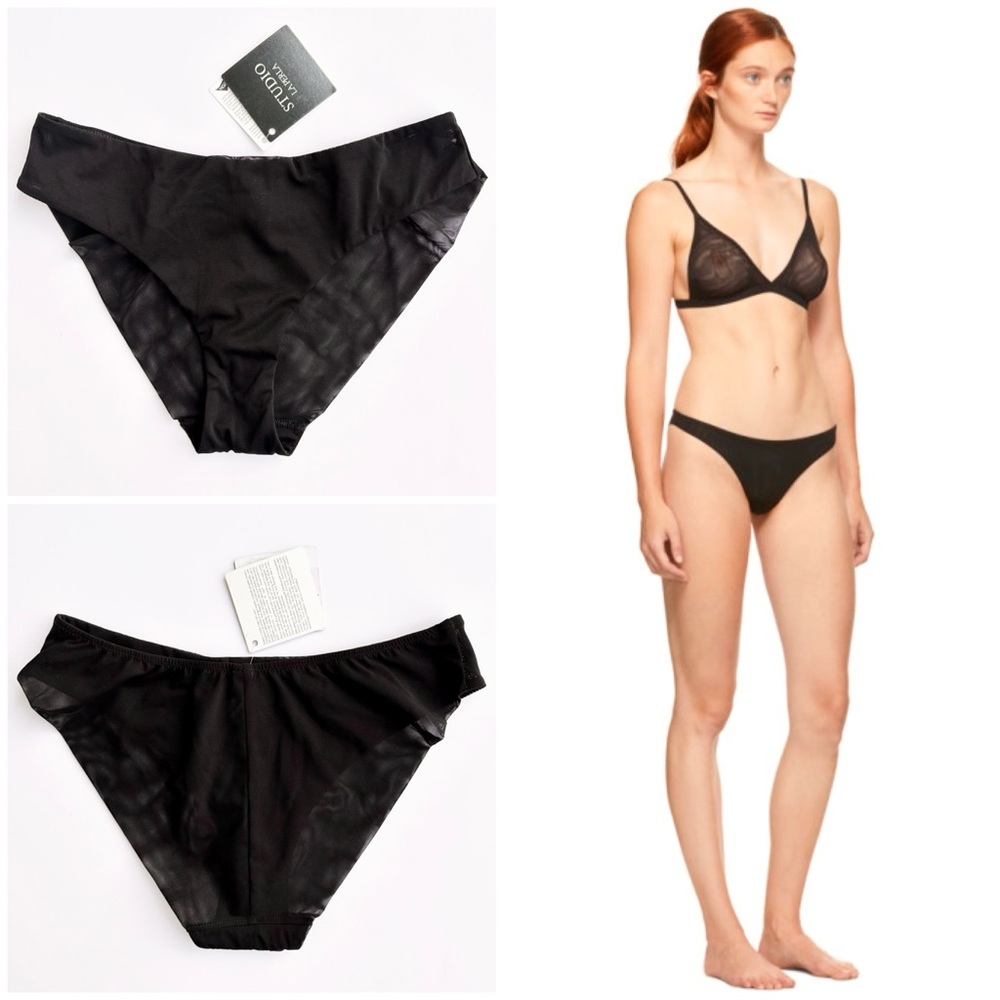 LA PERLA Sexy Town Sheer Panties Brazilian Briefs NWT